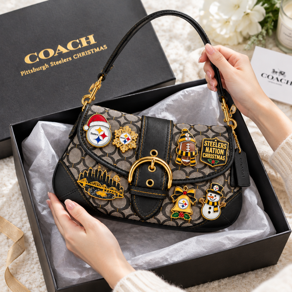 Pittsburgh Steelers Soho Bag With Charm