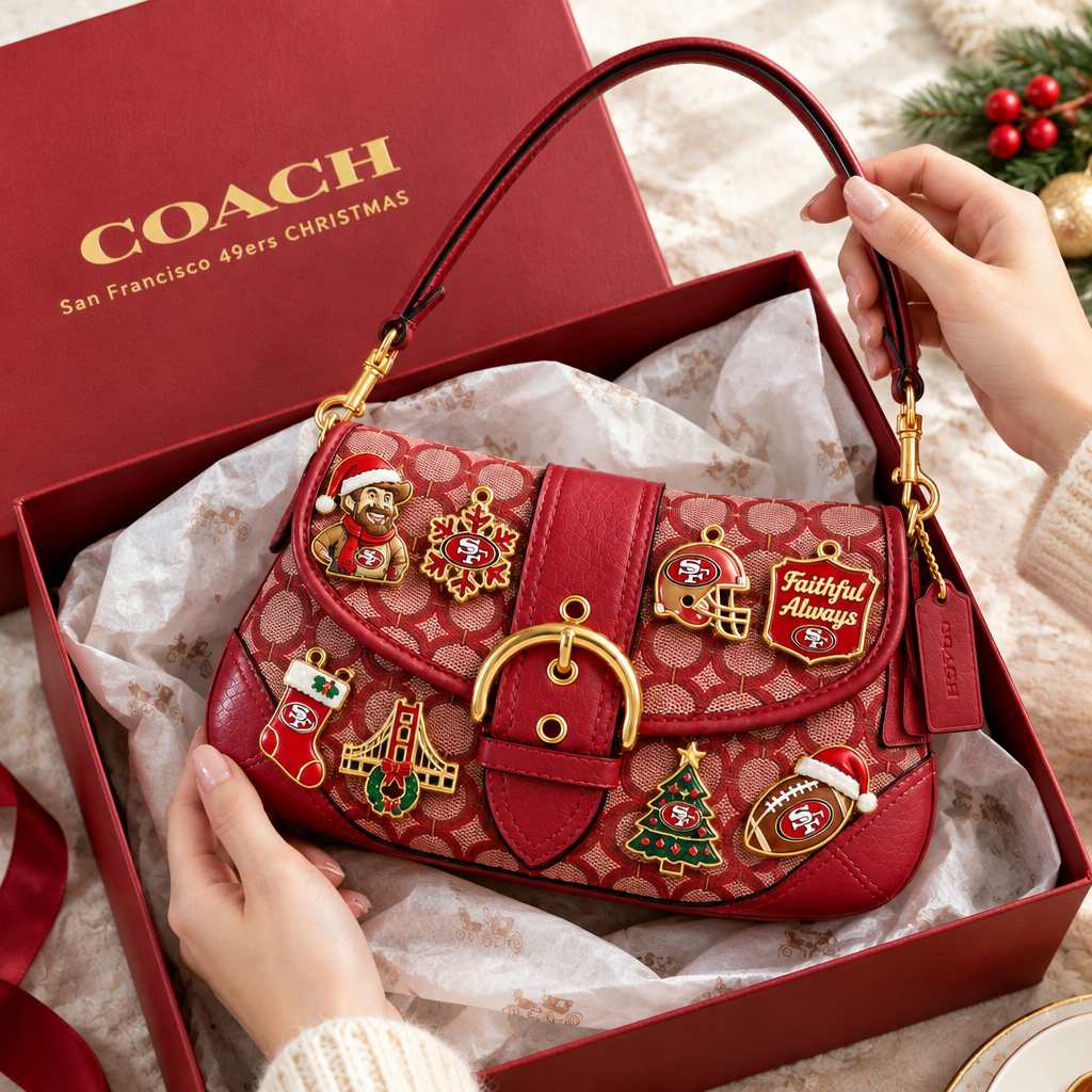 San Francisco 49ers Soho Bag With Charm