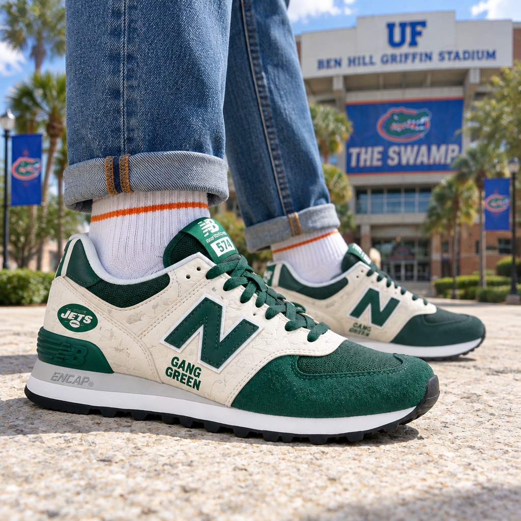 New York Jets NB 574 SNEAKER