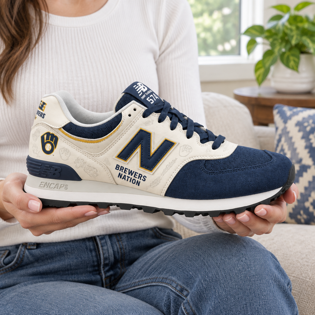 Milwaukee Brewers NB 574 SNEAKER